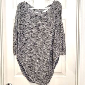 Express Heather Gray Slouchy Sweater Size XS